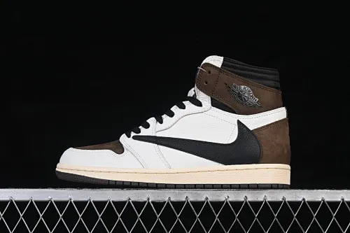 All categories Air Jordan Jordan series basketball shoes Air Jordan 1 High W version Travis Scott x Air Jordan 1 High OG AJ1 anti-hook high-top basketball shoes CD4487-001